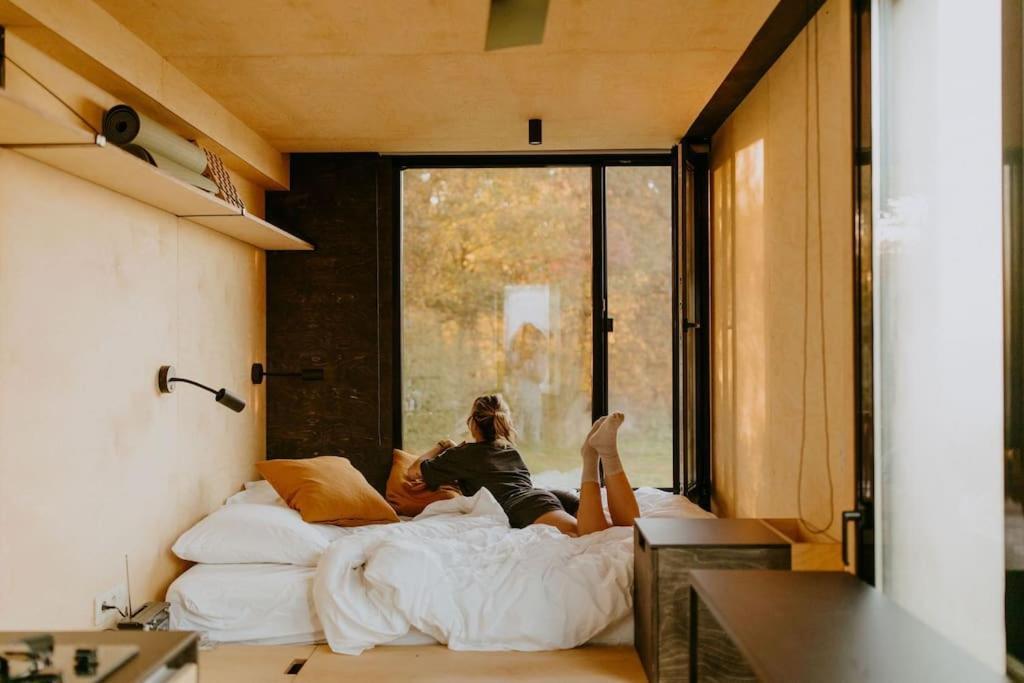 Parcel Tiny House I Elevage Du Puits Carre Villa Dame-Marie  Eksteriør billede